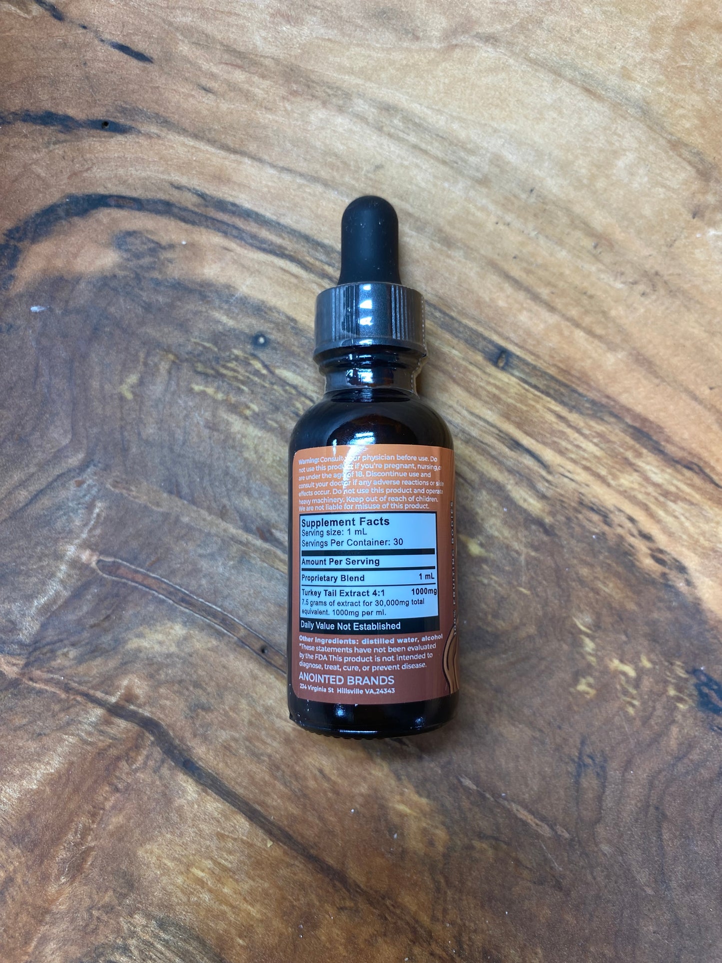 Turkey Tail Mushroom Tincture