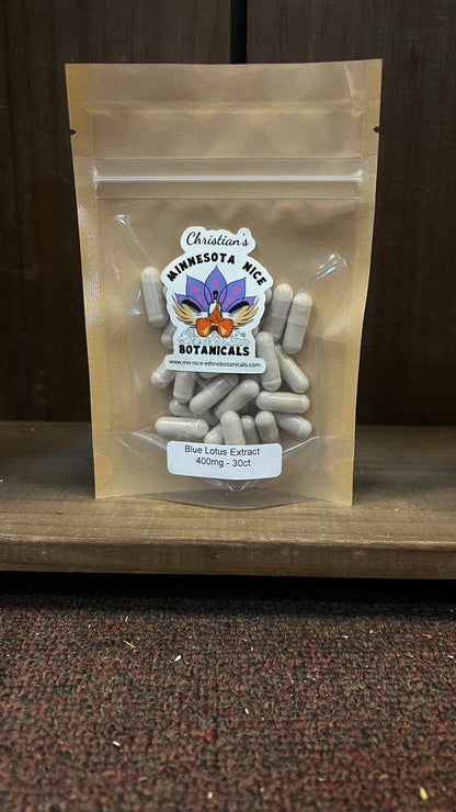 Blue Lotus Extract Capsules 400mg