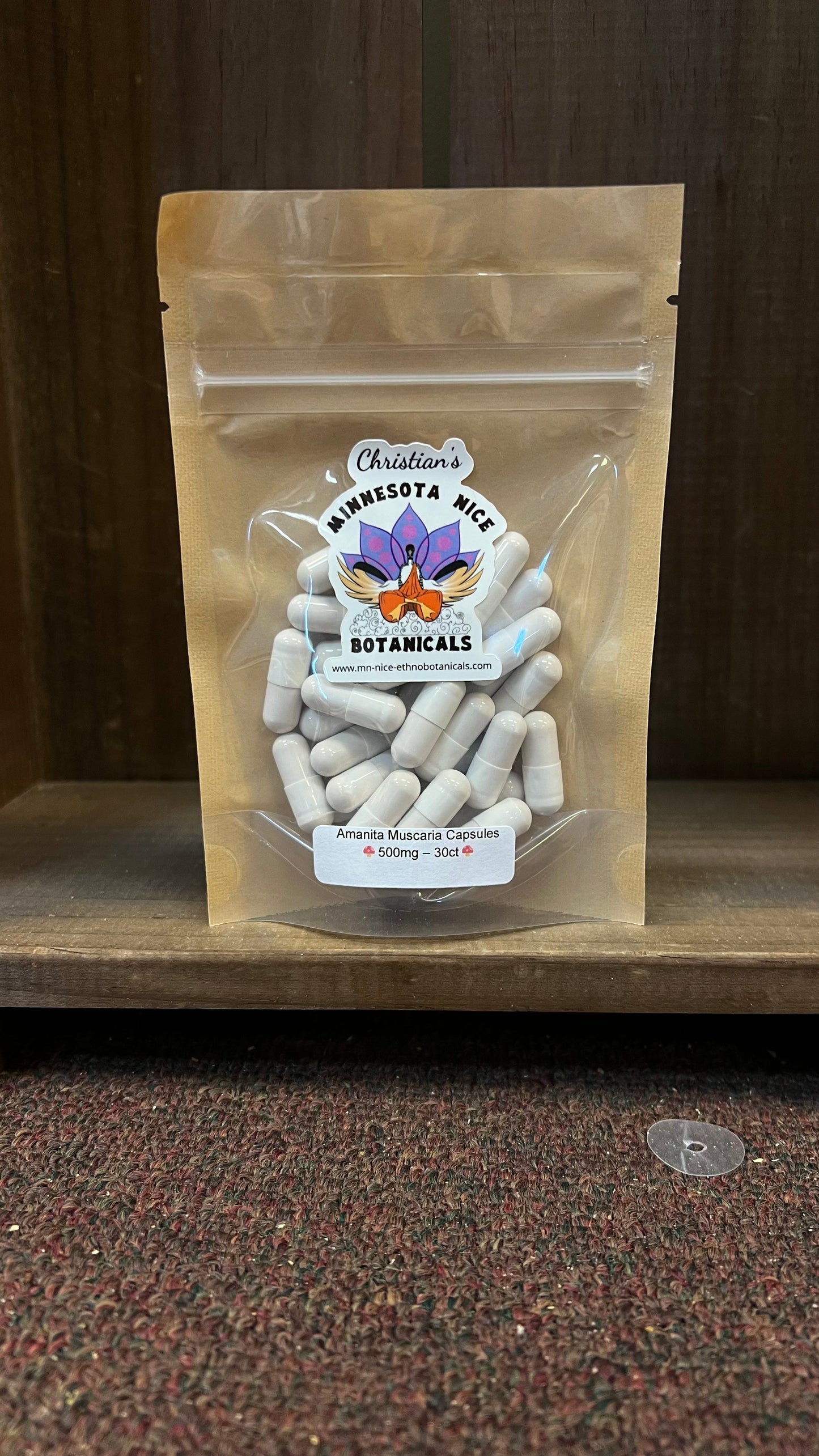 Amanita Muscaria Capsules 500mg