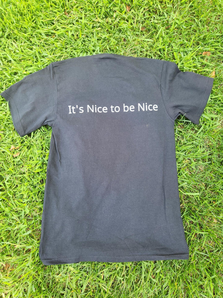 Amanita Nice T-Shirt - 'It's Nice to be Nice'