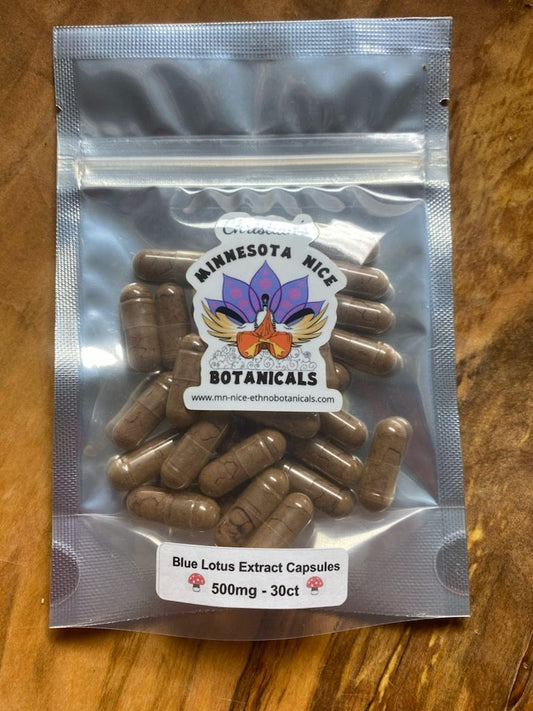 Blue Lotus Extract Capsules 500mg