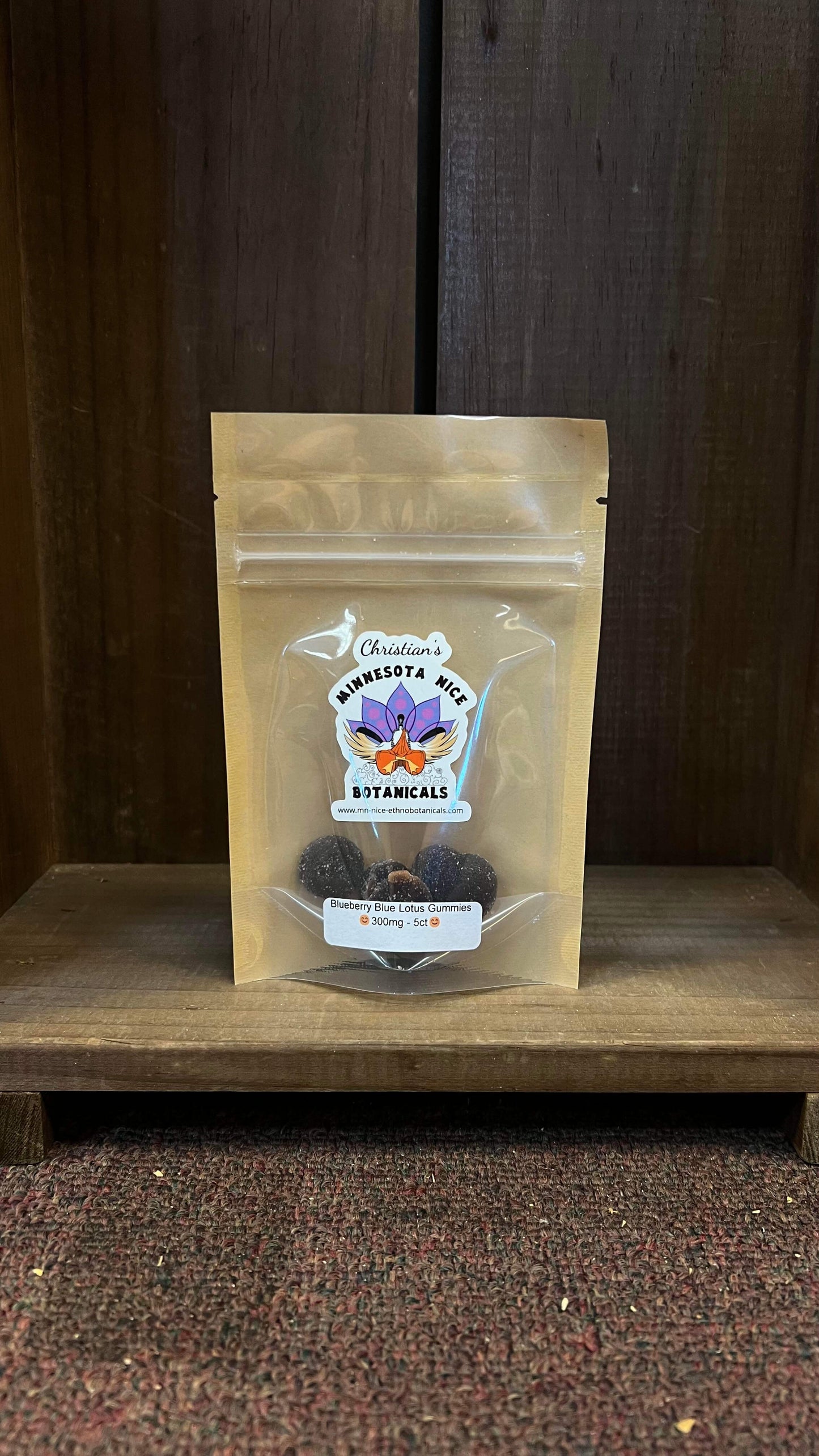 Blue Lotus Gummies (300mg Blue Lotus Extract)