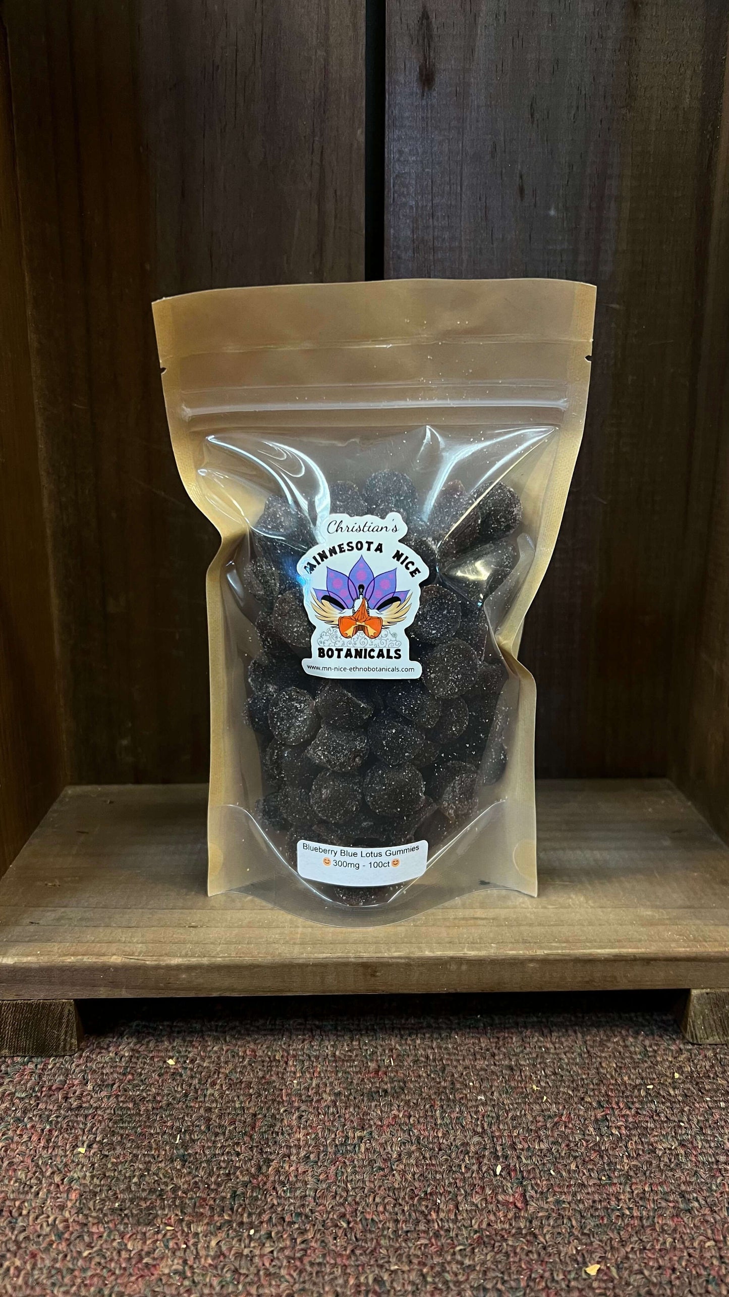 Blue Lotus Gummies (300mg Blue Lotus Extract)